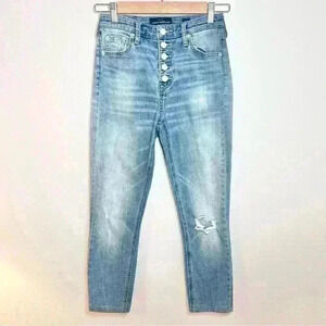 Lucky Brand Women’s Bridgette Skinny Exposed Fly Jean Size 0/23